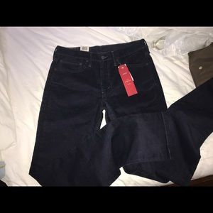NEW navy blue levis corduroy pants