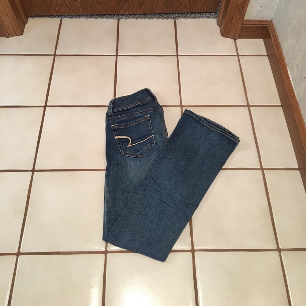 American Eagle Kickboot style jeans