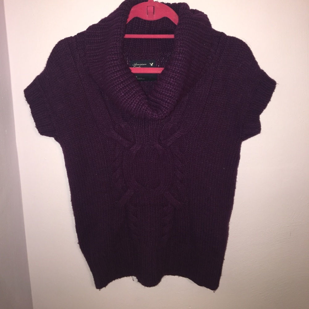 American Eagle oversized cable knit sweater