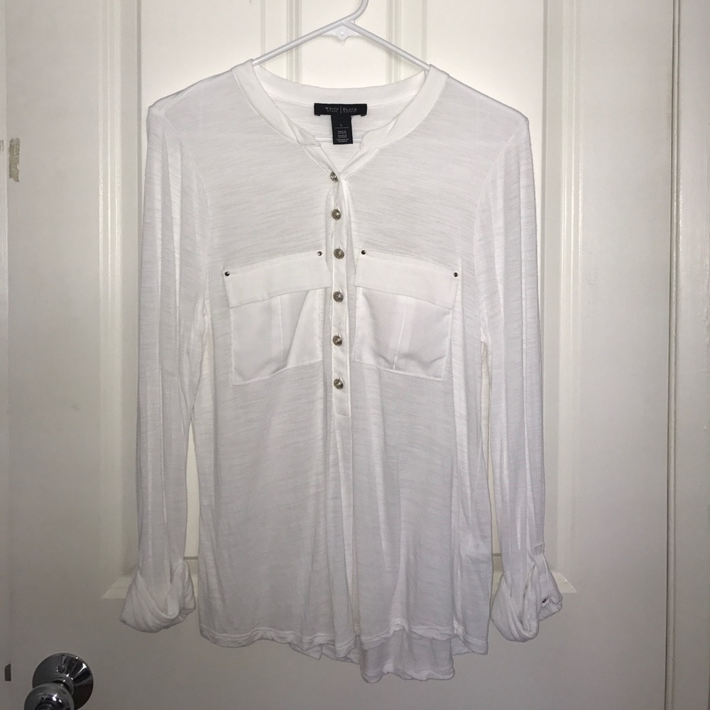 White House Black Market Button Down