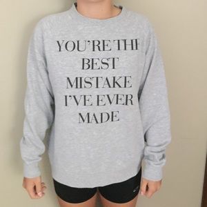 you're the best mistake i've ever made