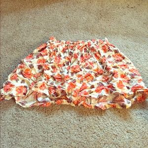 Floral skirt