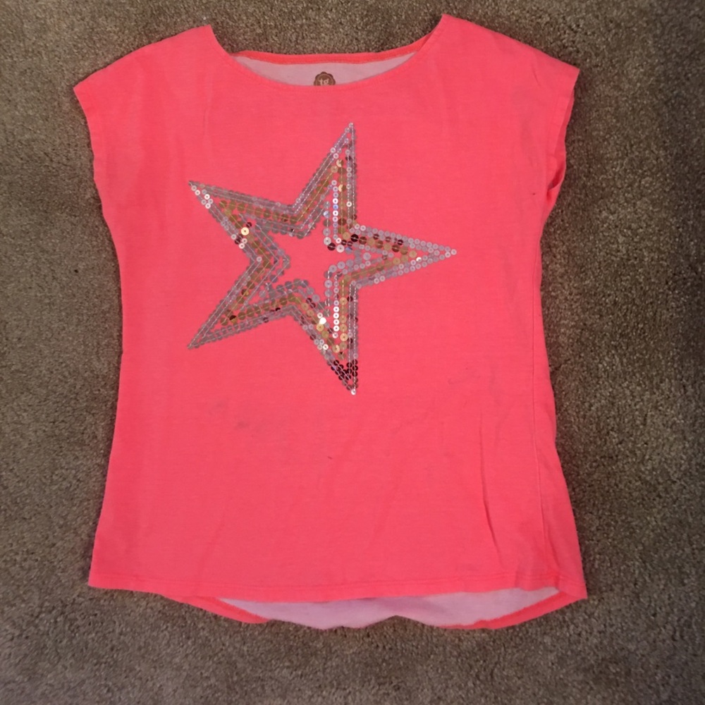 Total Girl sequin top size girls 10/12