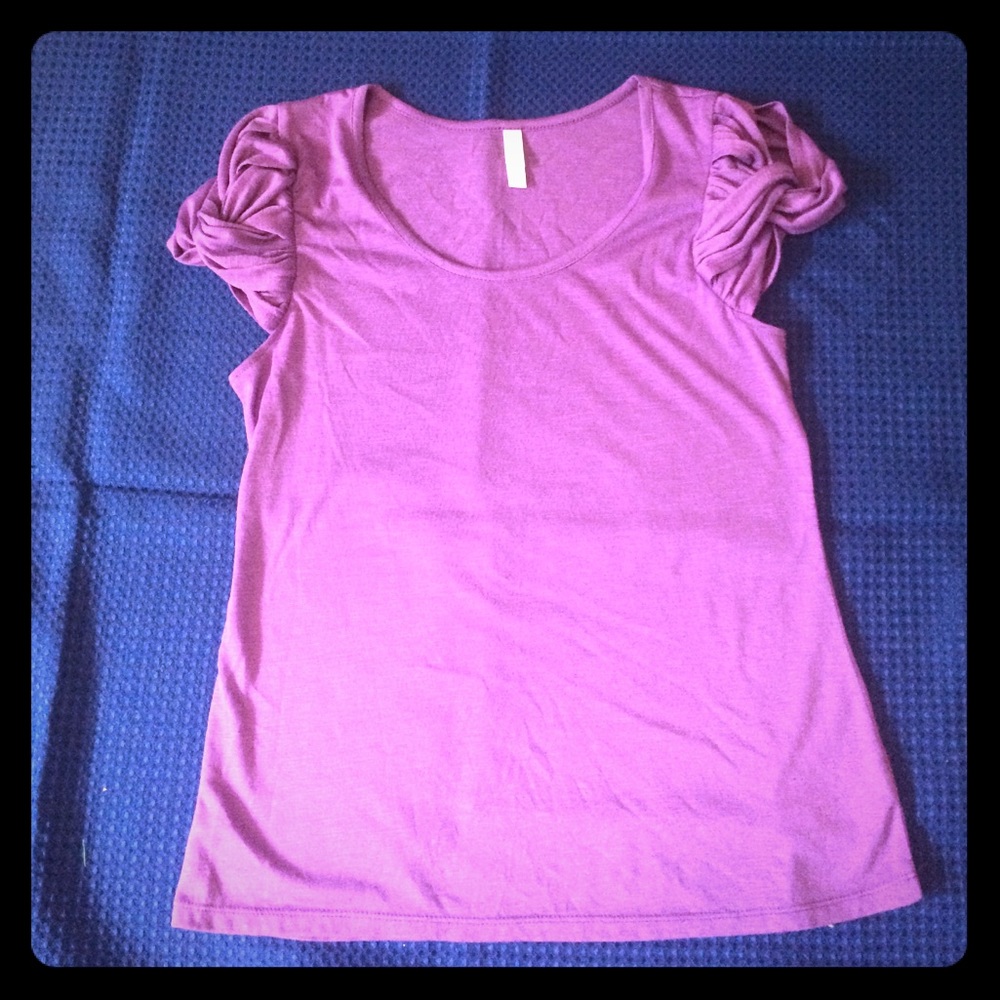 Comfy purple top