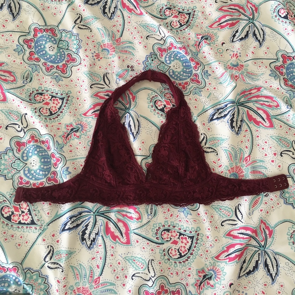 Urban Outfitters Halter Lace Bralette