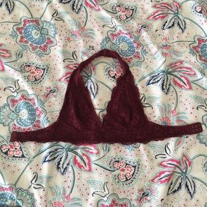 Urban Outfitters Halter Lace Bralette