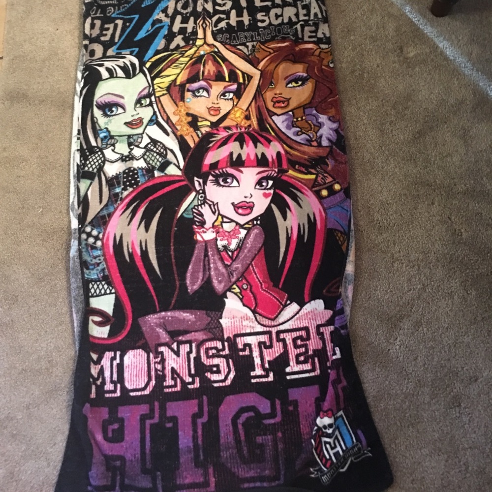 Monster High beach towel