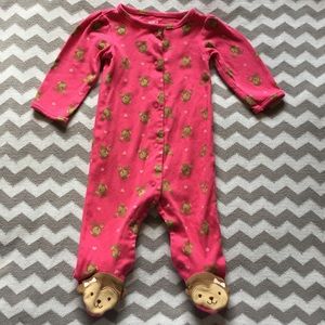 6-9 Month cute new condition pajamas with snaps