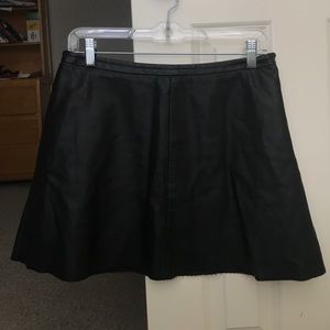 Bcbgmaxazaria leather skirt