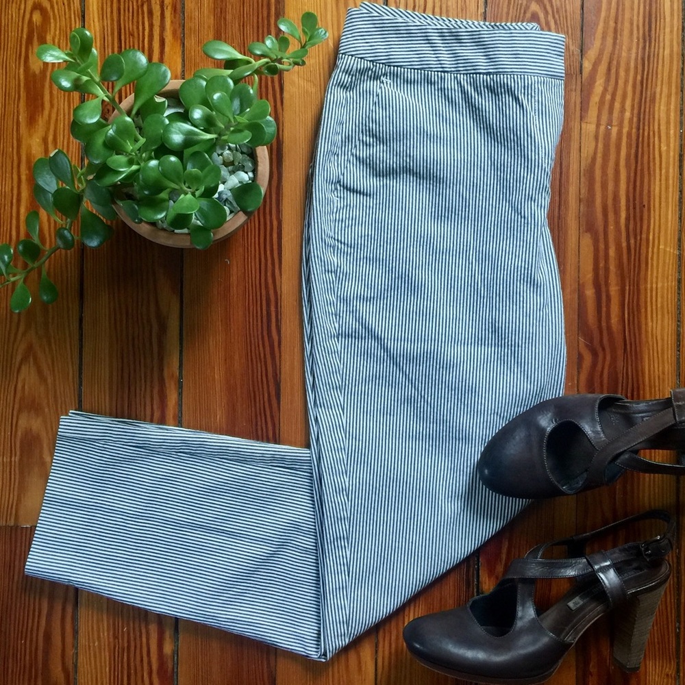 Nordstrom Striped Cropped Pants