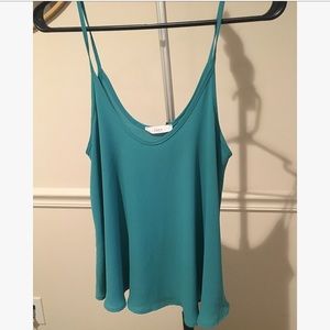 Lush Chiffon Tank Top - Slightly Cropped