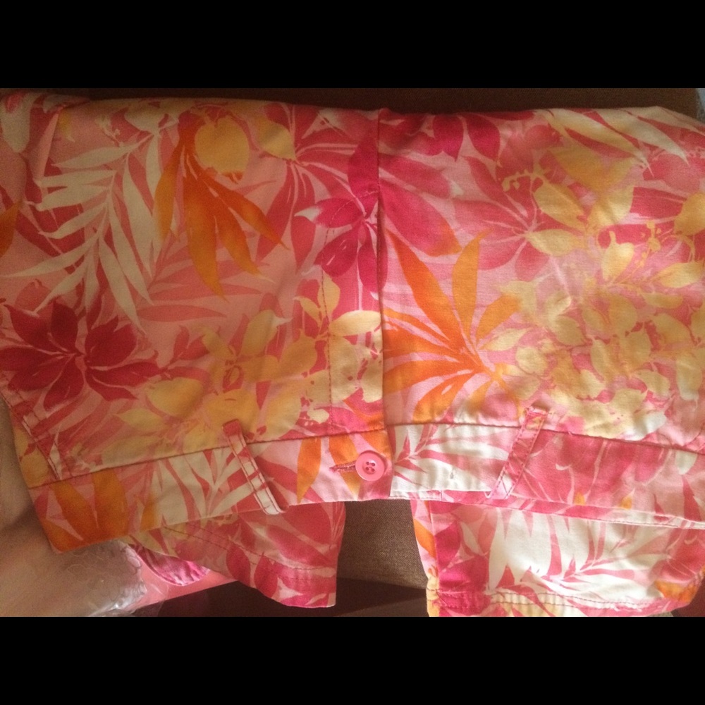 Caribbean Joe Bermuda Walking Shorts--Size 14
