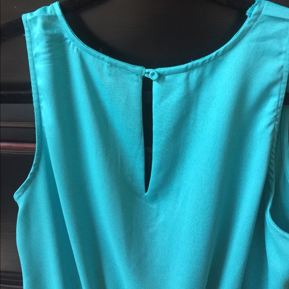 TEAL ROMPER - Picture 4 of 4