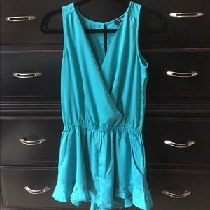 TEAL ROMPER