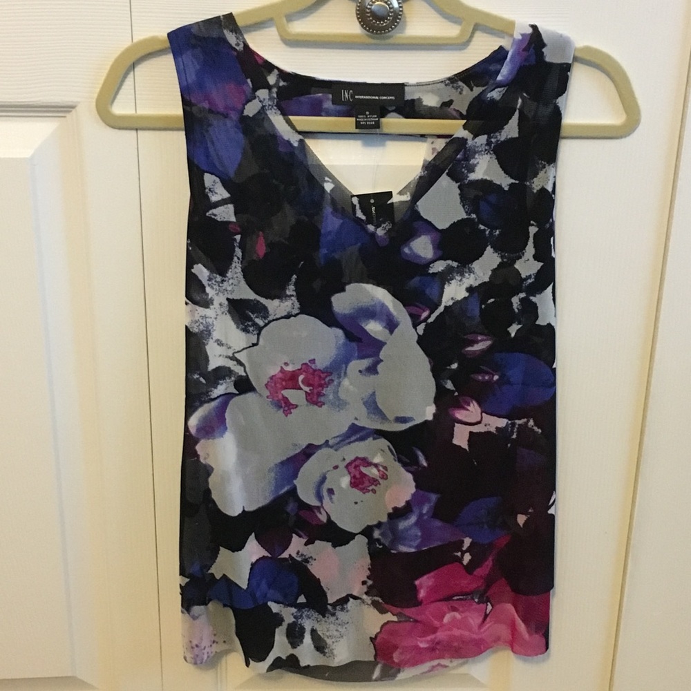 INC floral tank