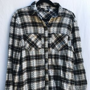 URBAN OUTFITTERS BDG black and white Flannel