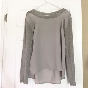 AB Studio High Low Top/Sweater