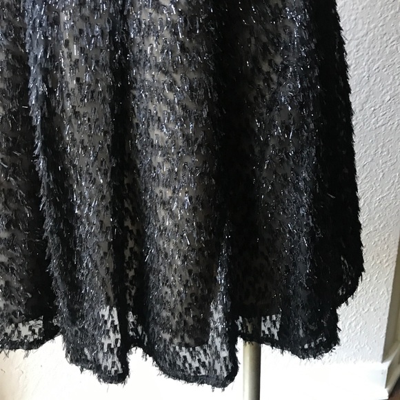 Fit and Flare Metallic Fringe Dress - Picture 5 of 5