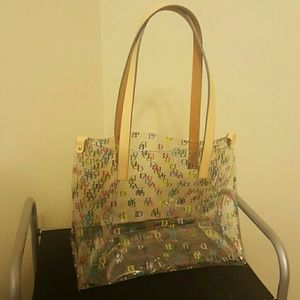Dooney and Bourke Clear Multipurpose Tote