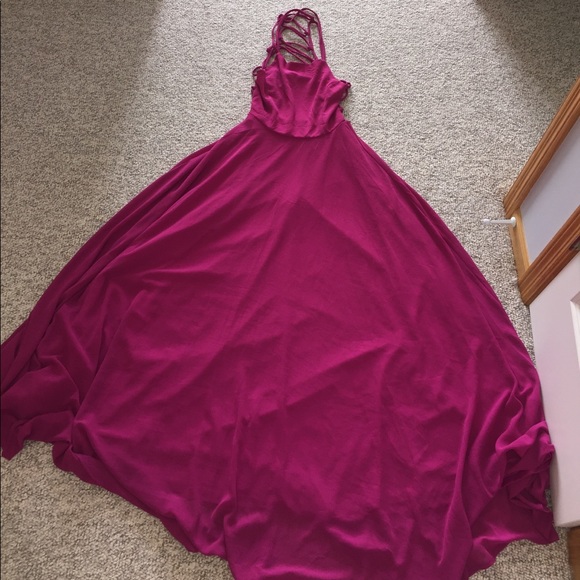 Lulu's Magneta Maxi Dress - Picture 7 of 7