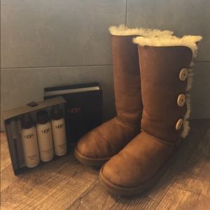 UGG triple Bailey button boots