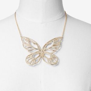 Gold Butterfly Necklace