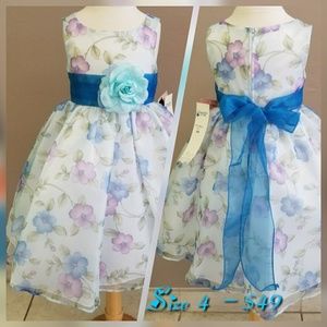 Floral Organza Dress