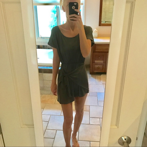 NWT wrap t-shirt mini dress - Picture 2 of 2