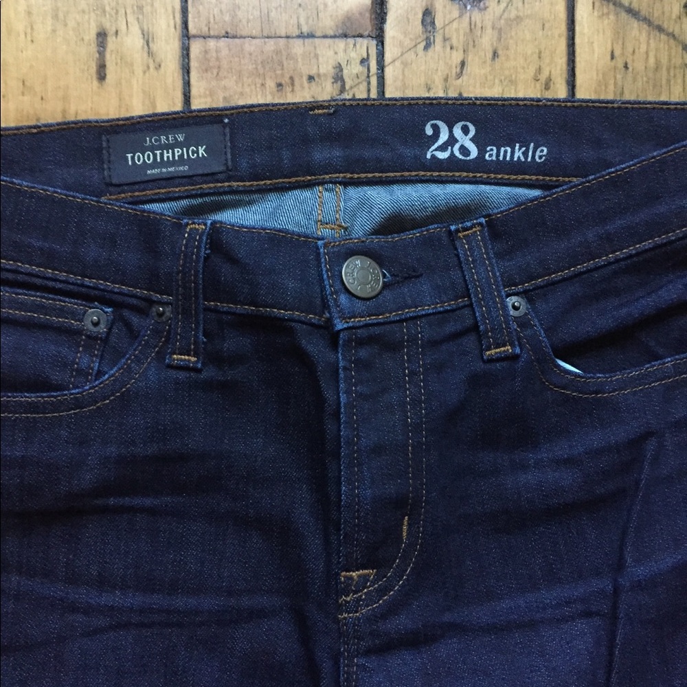 J.Crew toothpick jeans