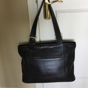 Coach Leather Tote Bag