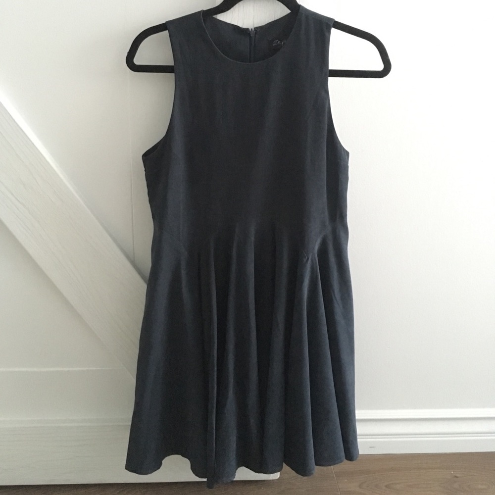 Vegan Suede Mini Dress