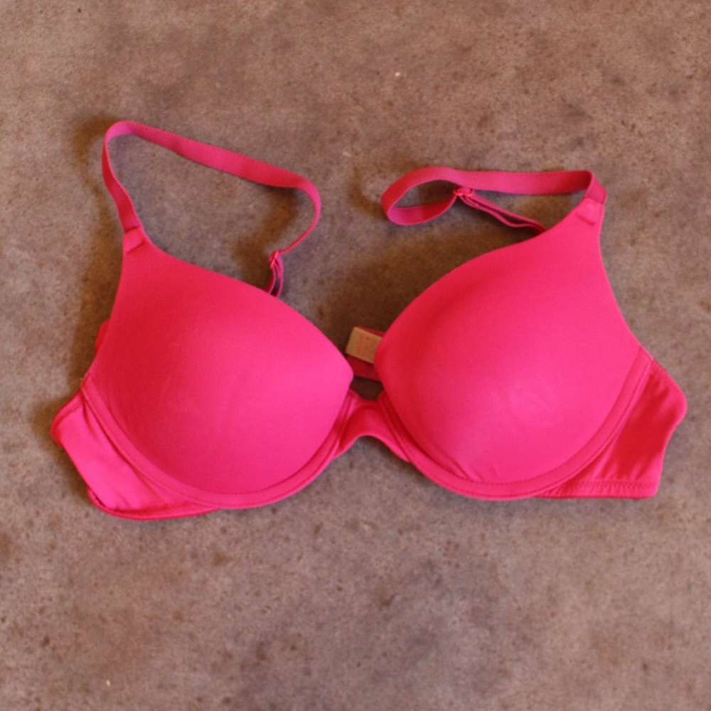 Hot Pink PINK Bra