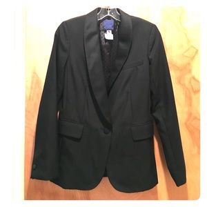Black Wool Blazer