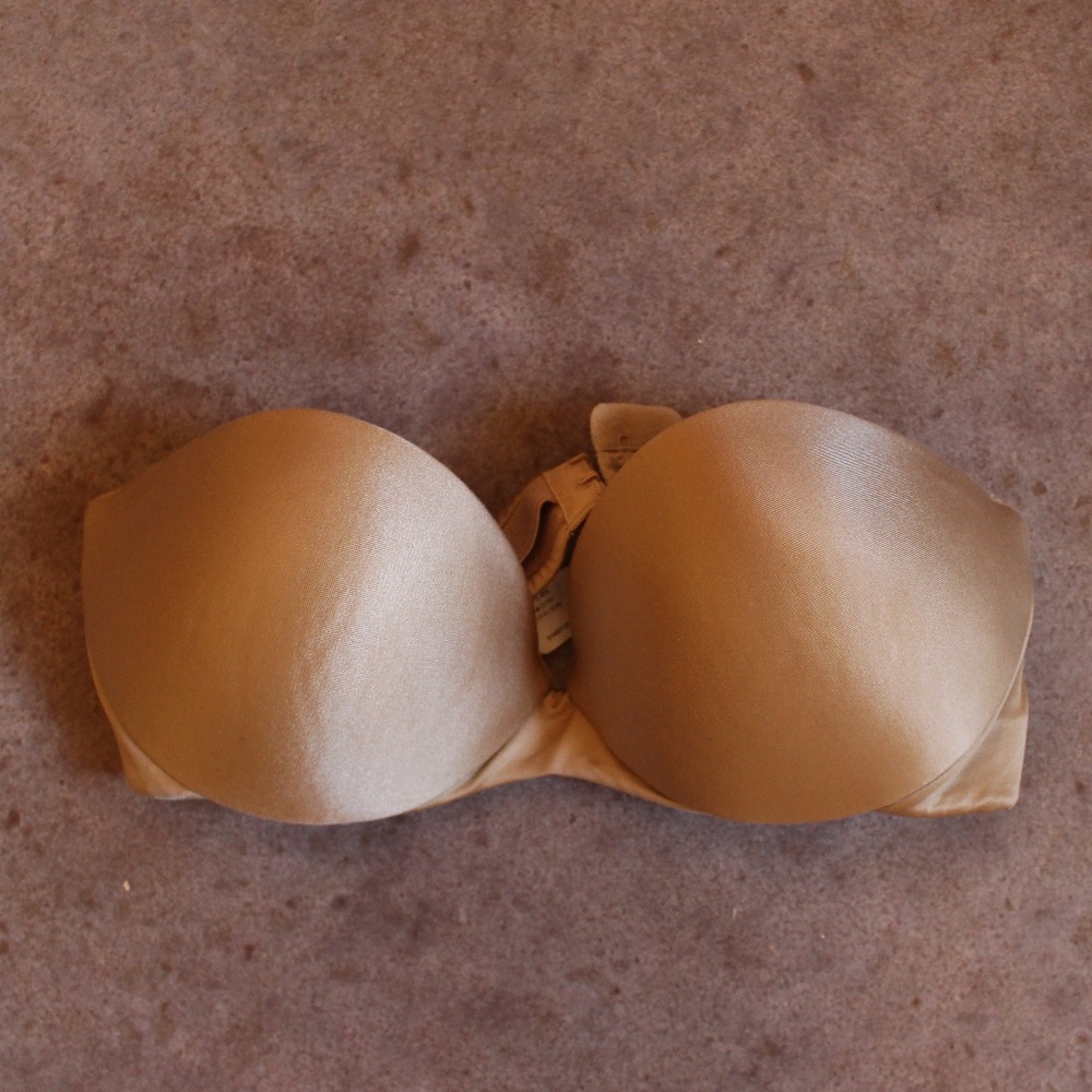 Nude Strapless Bra