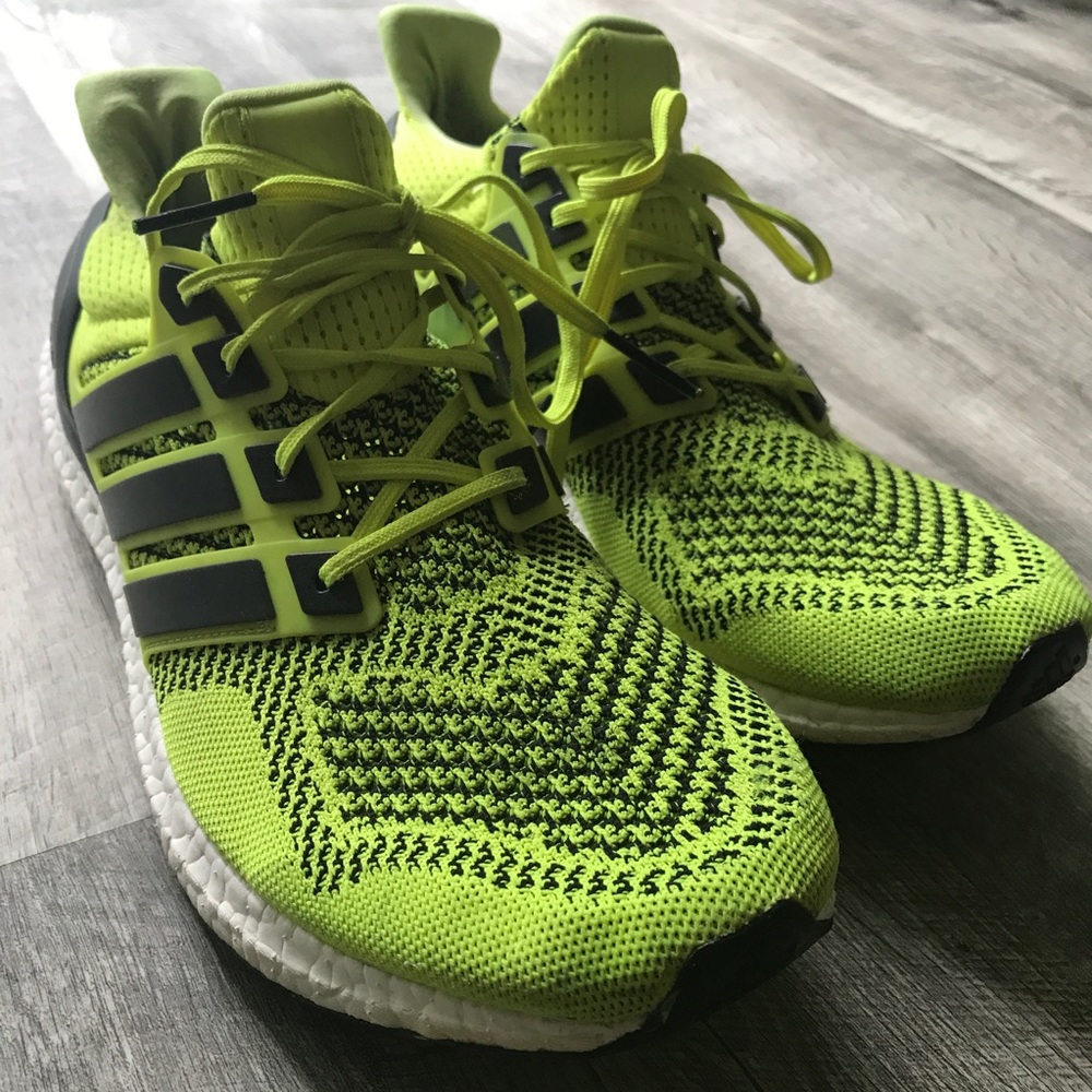 Ultra Boost Solar Yellow, Core Black