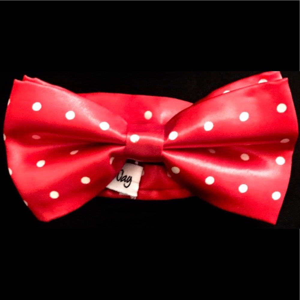 Red/White Polka Dots Bow Ties