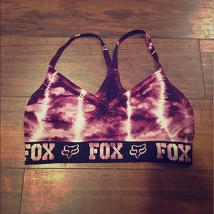 Fox Tie-Dye Bra