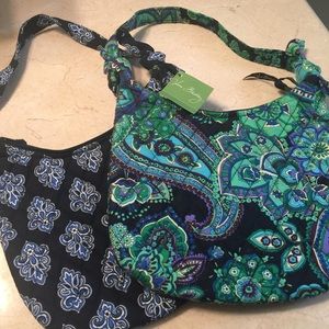 Vera Bradley Olivia Zip Top Shoulder Bags
