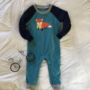 Carters Fox Fleece Footless PJs (24 Mos)