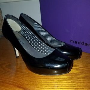 Madden Girl Getta Black Patent Pumps
