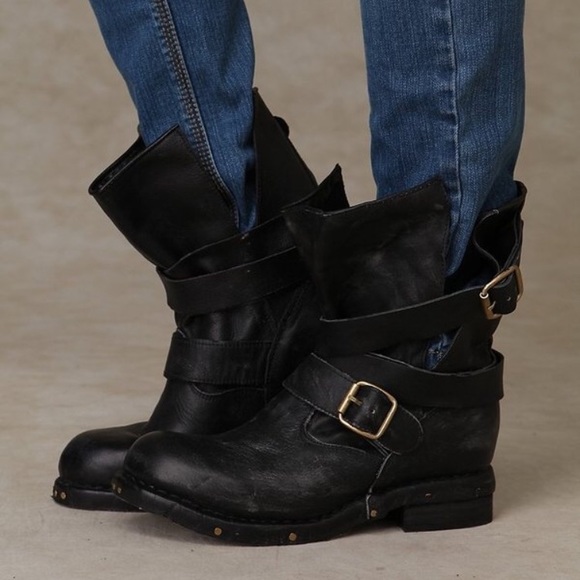 Jeffrey Campbell Biker Boots - Picture 1 of 5