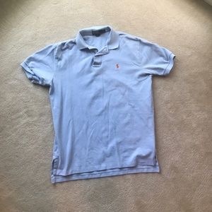Light blue polo Ralph Lauren polo (M)
