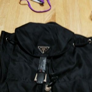 Prada nylon backpack