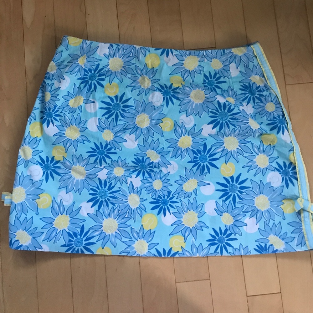 Lilly Pulitzer tennis ball skirt