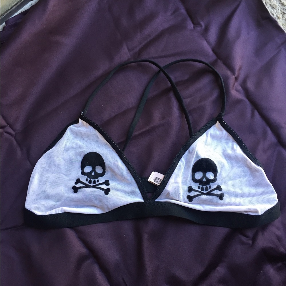 Victoria Secret Skull Bralette