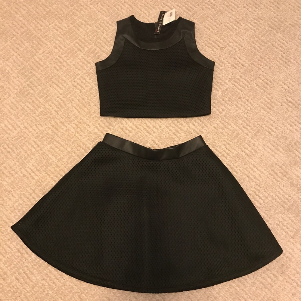 Miss Behave Black Dress