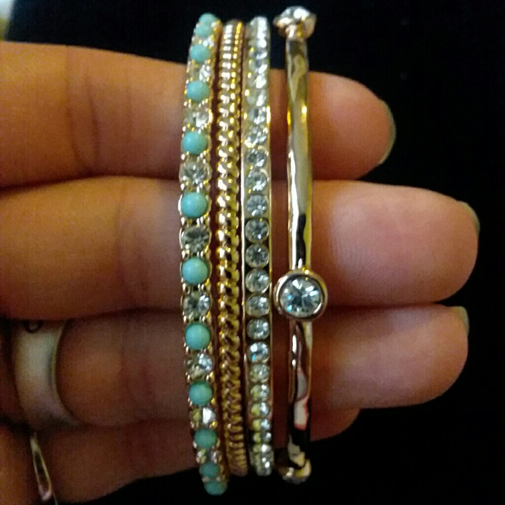 Premier Designs Bands of Gold bracelets