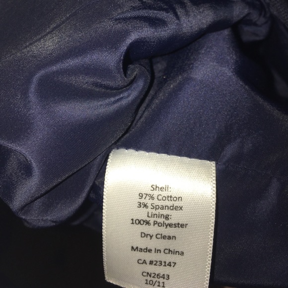 Talbots Blue and White Dress - Picture 5 of 5