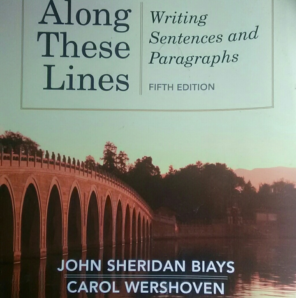 Along these lines writing book