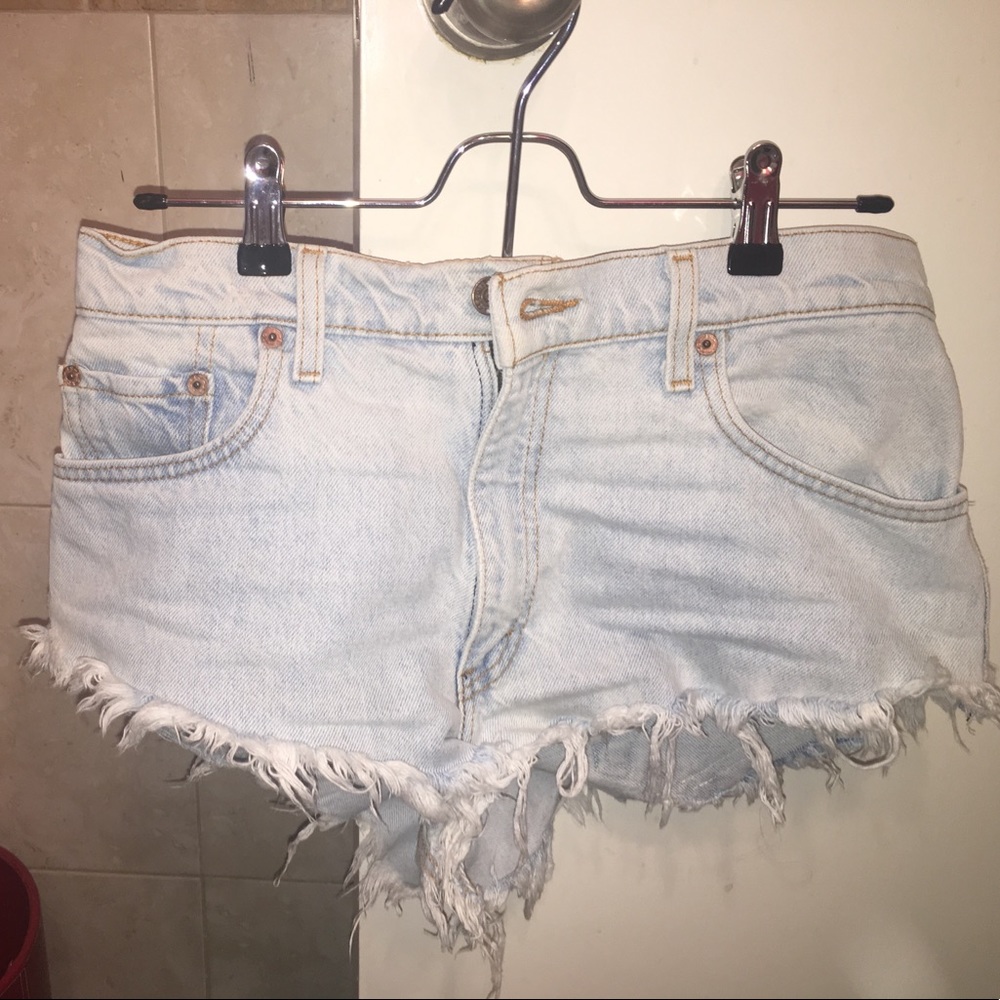 Levi's jean shorts